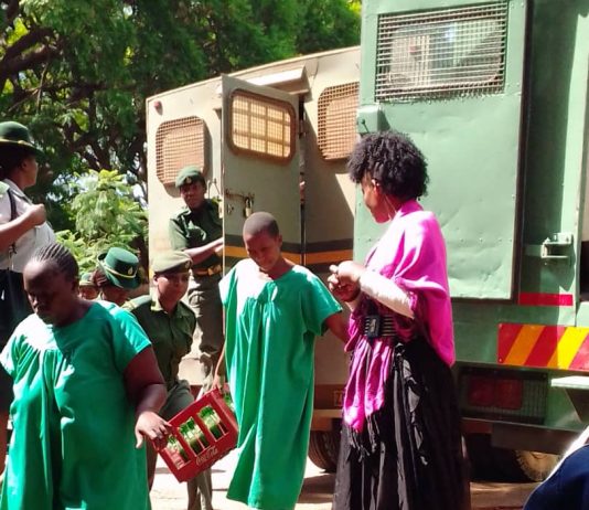 Marry Mubaiwa Chiwenga Prison Truck 02