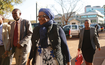 Mupfumira dumps lawyer Priscah Mupfumira atHarare Magistrates Court