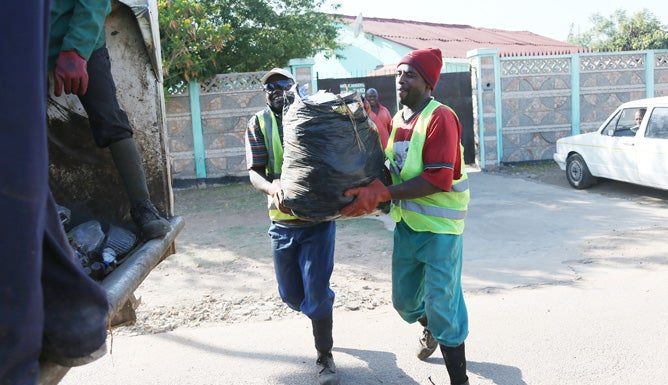 workers share the load as is always is the case