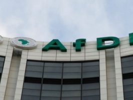 The African Development Bank headquarters in Abidjan, Cote d'Ivoire