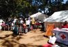 Glen View residents thronged the Zimbabwe Red Cross Society Clin during the International Womens Day commemoration on Sunday