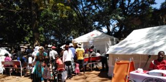 Glen View residents thronged the Zimbabwe Red Cross Society Clin during the International Womens Day commemoration on Sunday