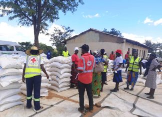 The Zimbabwe Red Cross Society partnership with the Japanese government is targeted to assist more than 6 000 families in Gokwe to ensure food security