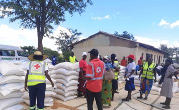 Crisis outcomes expected due to erratic rainfall: Fewsnet The Zimbabwe Red Cross Society partnership with the Japanese government is targeted to assist more than 6 000 families in Gokwe to ensure food security