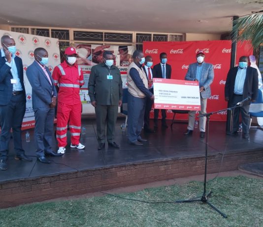 Zim Red Cross, Coca-Cola donate PPEs to the elderly IMG 20200421 WA0098