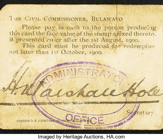 Money in Zimbabwean History: A Concise Currency Timeline Front Marshal Hole