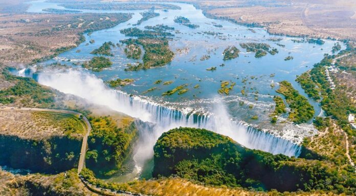 Victoria Falls Zimbabwe benefits significantly from tourism which in 2019 generated a total of US$1.25 billion with foreign receipts contributing US$868 million