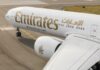 Emirates has suspended flights into Harare until February 28 this year