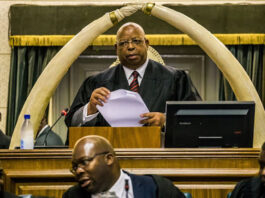 Speaker of the National Assembly Jacob Mudenda