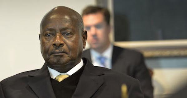 Ugandan President Yoweri Museveni