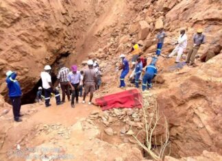 Rescue efforts for the 10 miners trapped at Ran Mine in Bindura have slowed down because of heavy rains pounding the area