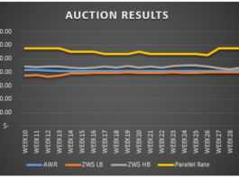 Local currency breaks depreciation trend against the USD Auction