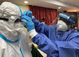 The number of health workers who have been infected by the COVID-19 virus has put a strain on institutions dealing with increasing cases of the disease