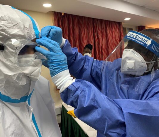 The number of health workers who have been infected by the COVID-19 virus has put a strain on institutions dealing with increasing cases of the disease