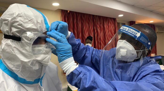 The number of health workers who have been infected by the COVID-19 virus has put a strain on institutions dealing with increasing cases of the disease