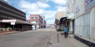 The streets in Harare are virtually empty as people have heeded government's call to stay home during the 30-day national lockdown to curb the spread of the COVID-19 virus