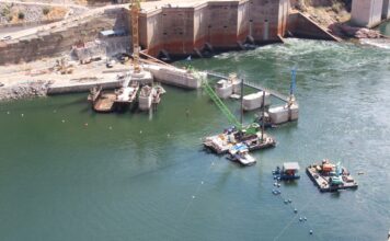 The re-shaping of the Plunge Pool is part of the Kariba Dam Rehabilitation Programme being undertaken at a cost of US$300m as part of sustaining the infrastructure