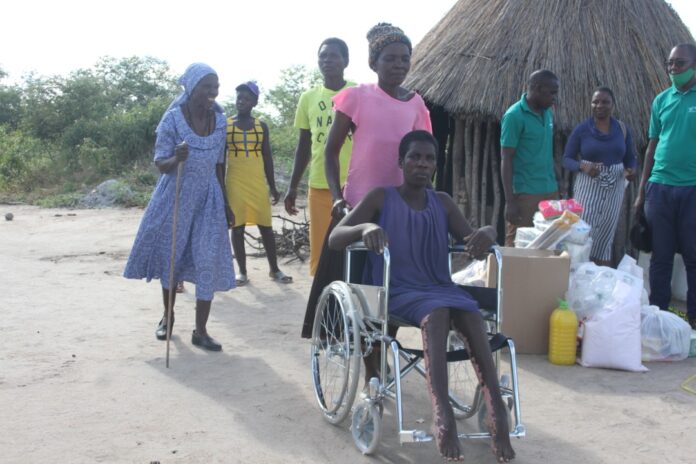 IMG 20210315 WA0009 40-year-old Sipiwe Shokore who stays in Mhondoro-Ngezi has been struggling to fend for her family after being struck by lightning about a year ago