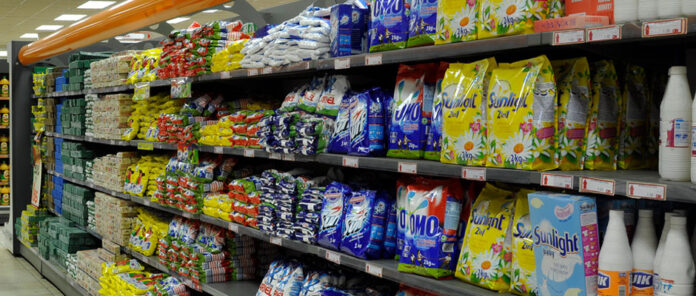 groceries 1 Locally manufactured goods are returning back onto the supermarket shelves rising from five percent in 2017 to 45 percent as industries increase their capacity utilisation