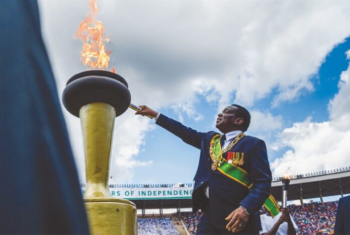 Lighting of the Independence flame is one of the moments that highlight the commemorations