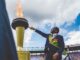 Lighting of the Independence flame is one of the moments that highlight the commemorations