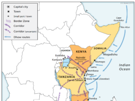 A Mozambican mystery story Indicative overview of sea- and land-based heroin routes across the eastern African coastal states