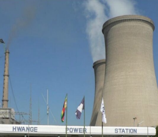 Hwange Power Station.