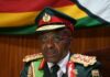 Zimbabwe National Army commander General Edzai Chimonyo died after battling cancer for a long time