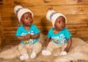 Twins born as a result of the IVF programme