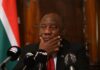 South Africa’s president Cyril Ramaphosa