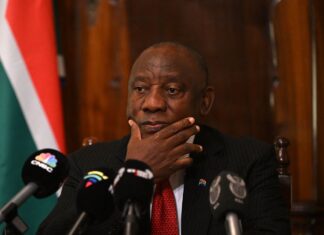 South Africa’s president Cyril Ramaphosa