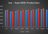 Milk production sees record September