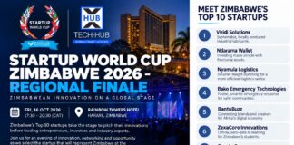 Zimbabwe’s Top 10 Startups Unveiled for Startup World Cup 2026 Regional Finale